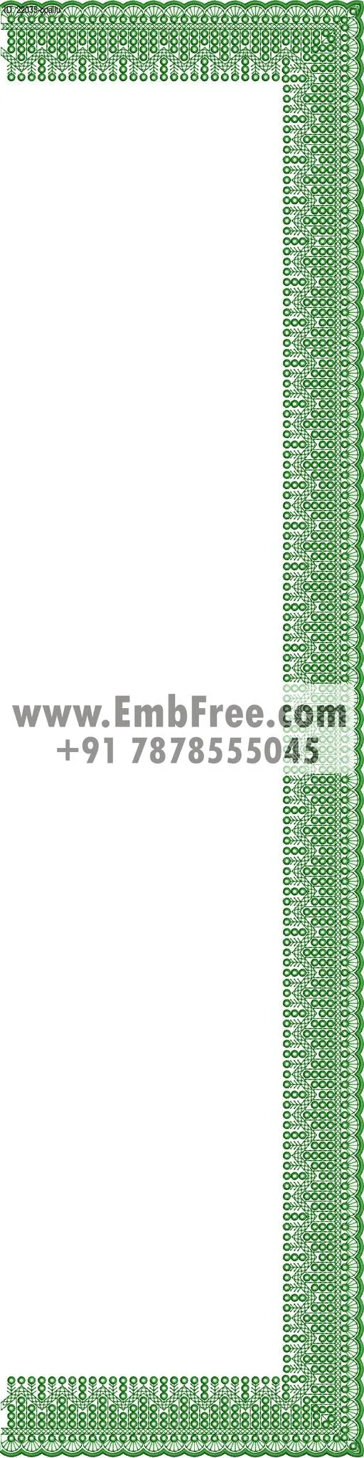 saree cpallu embroidery design
