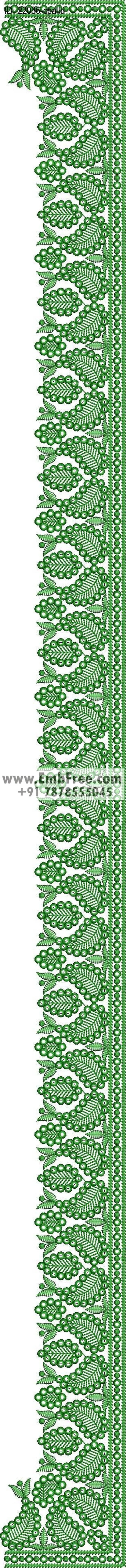 saree cpallu embroidery design