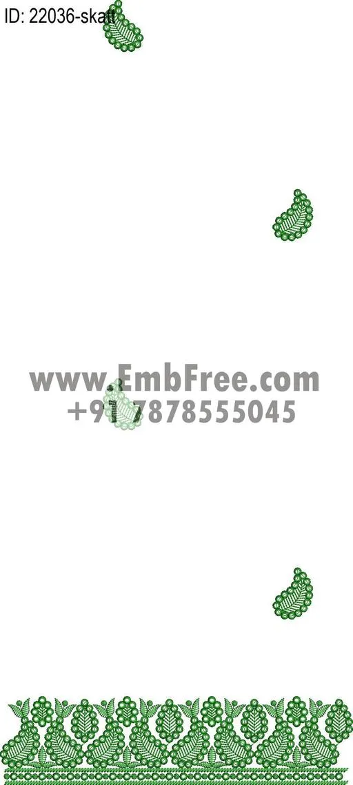 saree cpallu embroidery design thumbnail 3