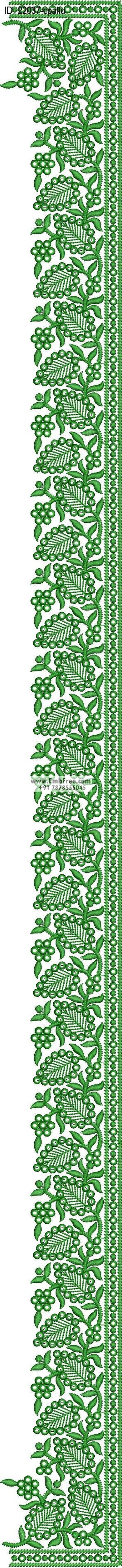 saree cpallu embroidery design