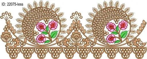 less embroidery design-ID:22075