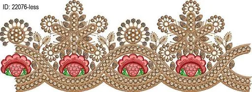 less embroidery design-ID:22076