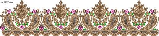 less embroidery design-ID:22080