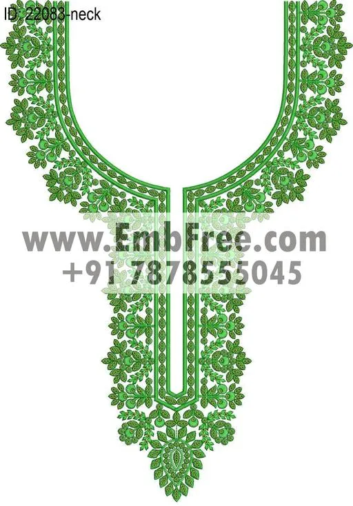 Embroidery Designs for dress id:22083
