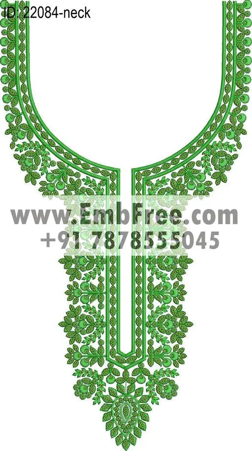 Embroidery Designs for dress id:22084
