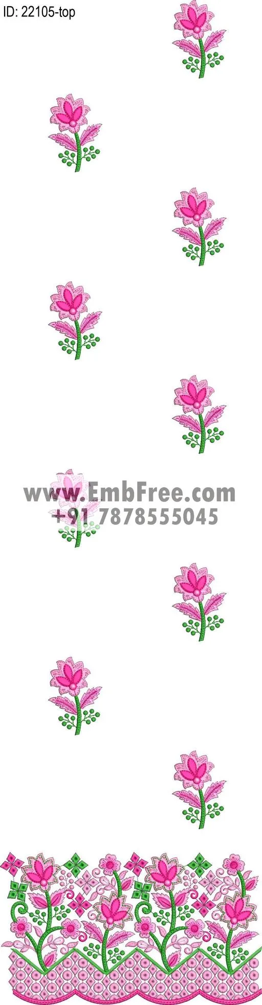 top suit embroidery design-ID:22105
