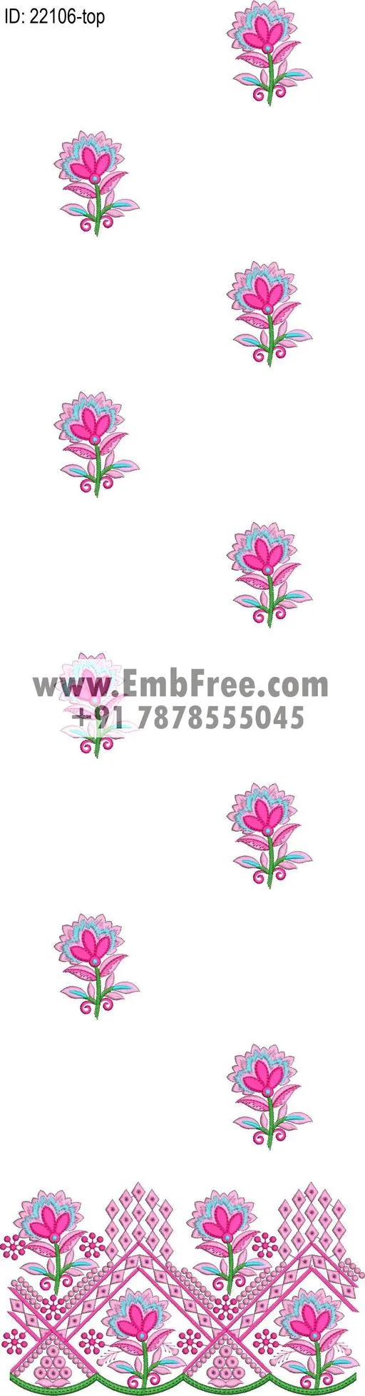 top suit embroidery design-ID:22106