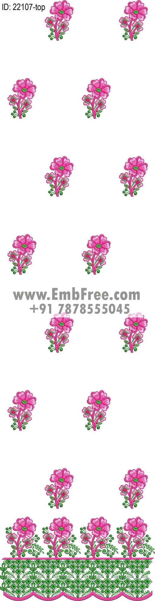 top suit embroidery design-ID:22107