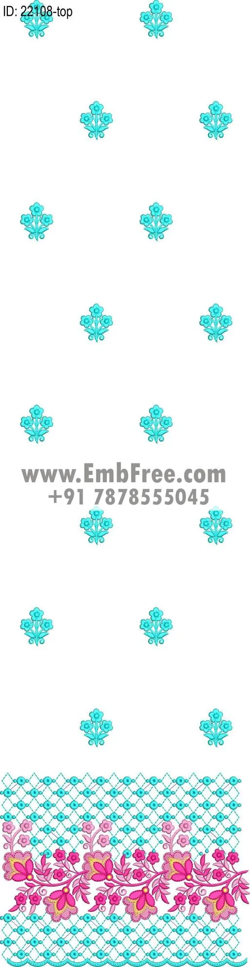 top suit embroidery design-ID:22108