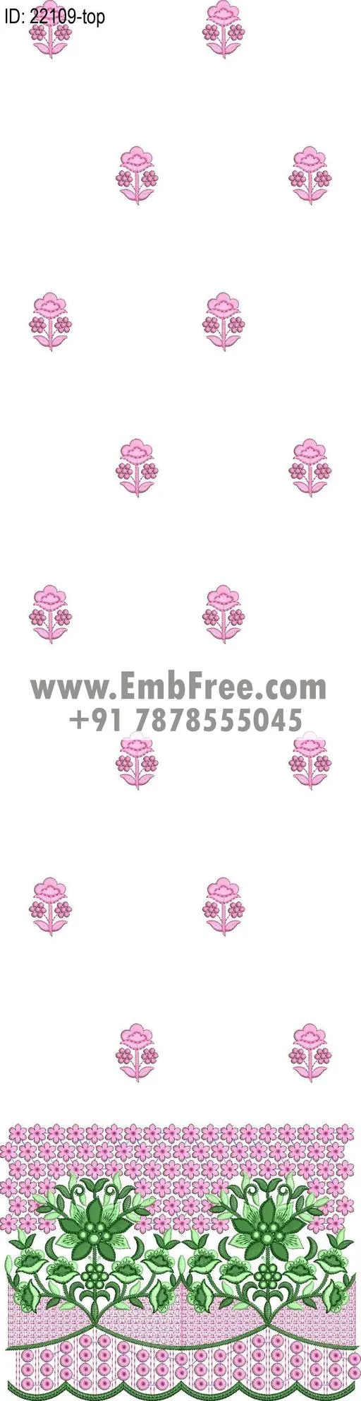 top suit embroidery design-ID:22109