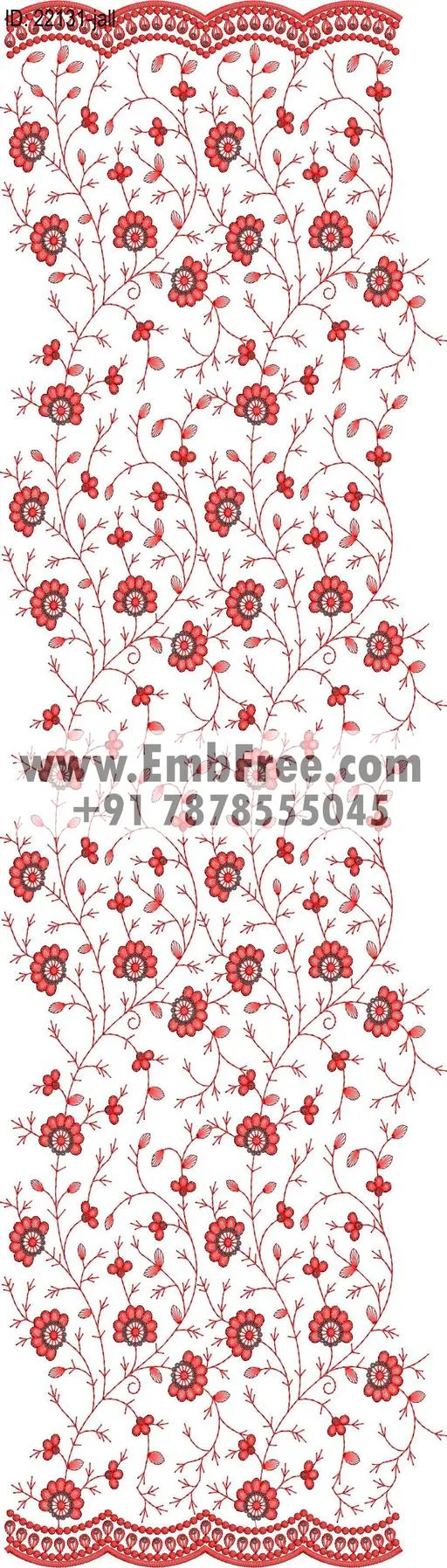 garment embroidery design-ID:22131