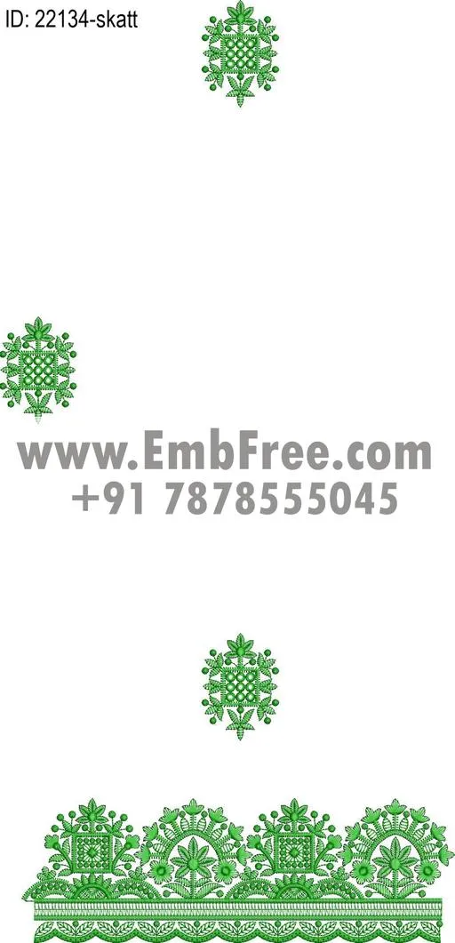 saree cpallu embroidery design thumbnail 3