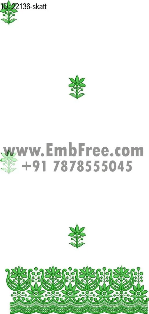 saree cpallu embroidery design thumbnail 3