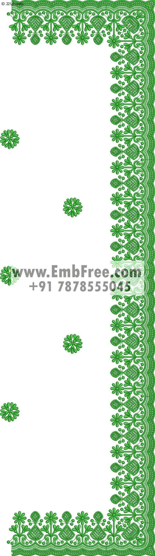 saree cpallu embroidery design