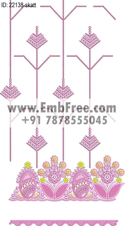 saree cpallu embroidery design thumbnail 3