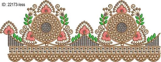 less embroidery design-ID:22173