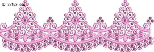 less embroidery design-ID:22182