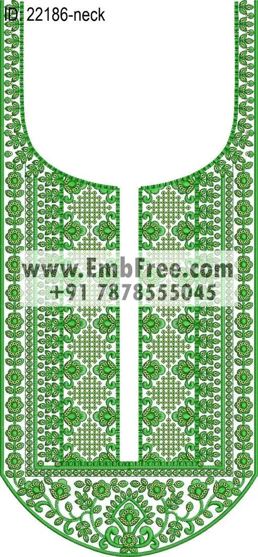 Embroidery Designs for dress id:22186