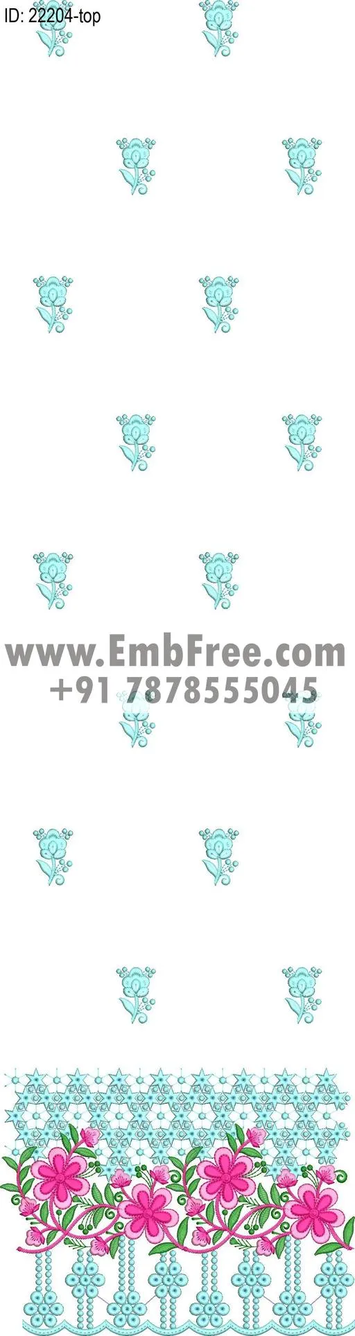 top suit embroidery design-ID:22204