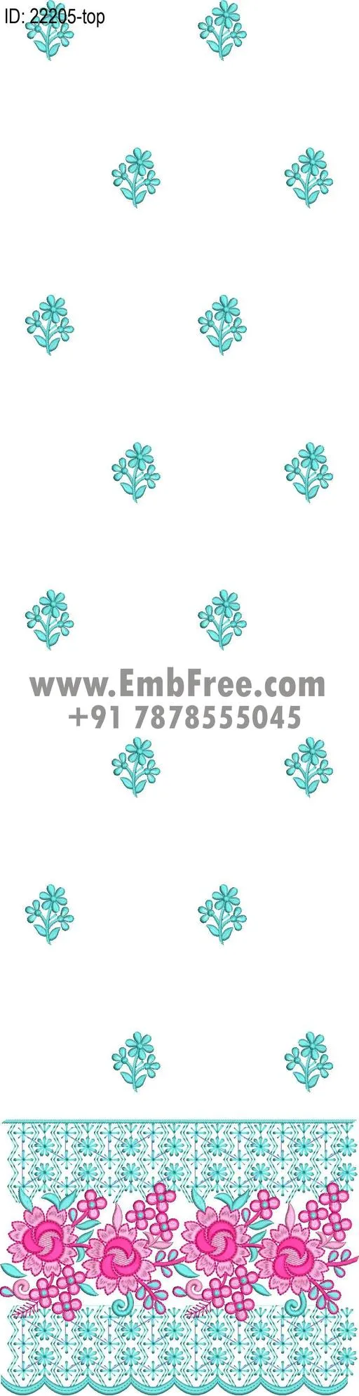 top suit embroidery design-ID:22205