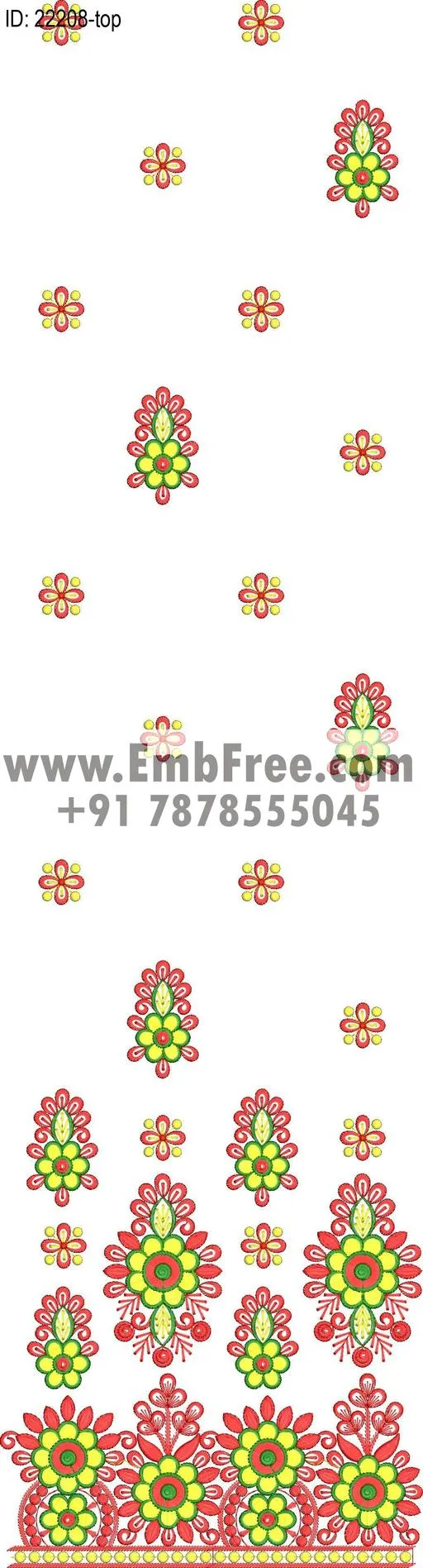 top suit embroidery design-ID:22208