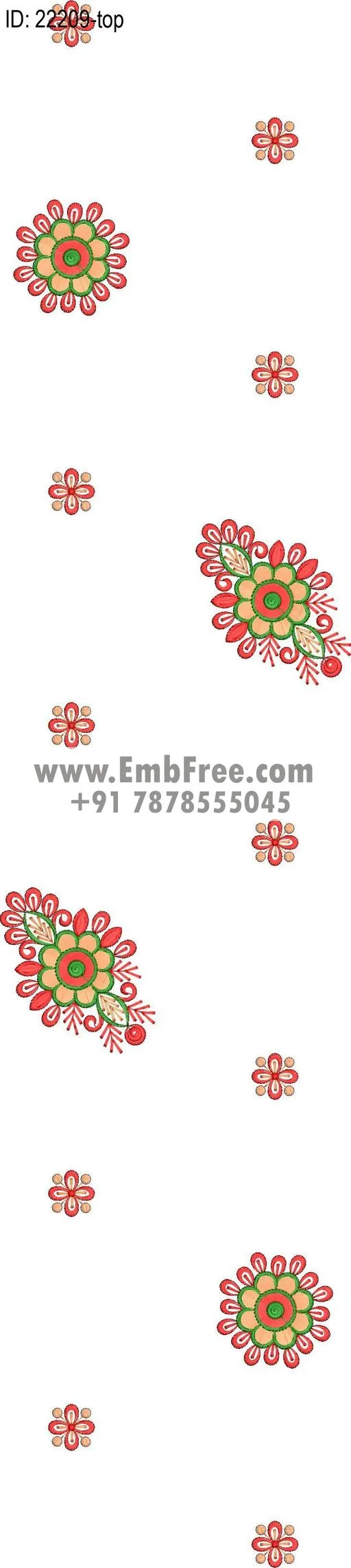 top suit embroidery design-ID:22209