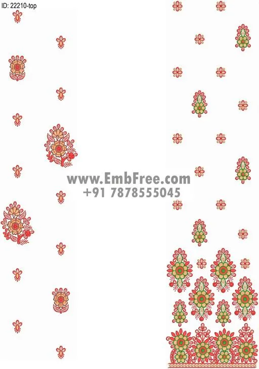 top suit embroidery design-ID:22210