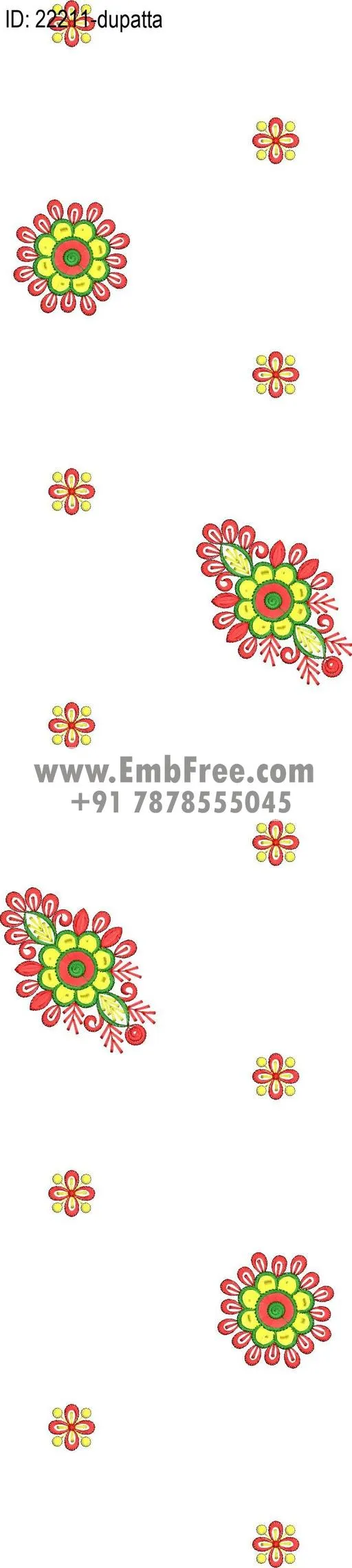 top suit embroidery design
