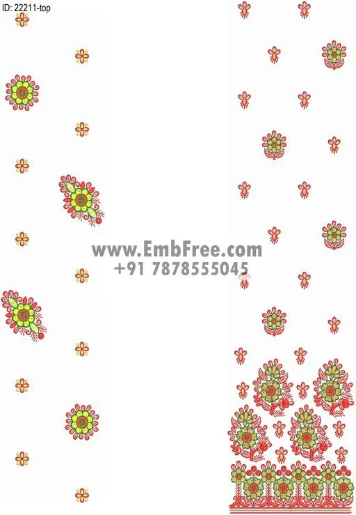 top suit embroidery design-ID:22211