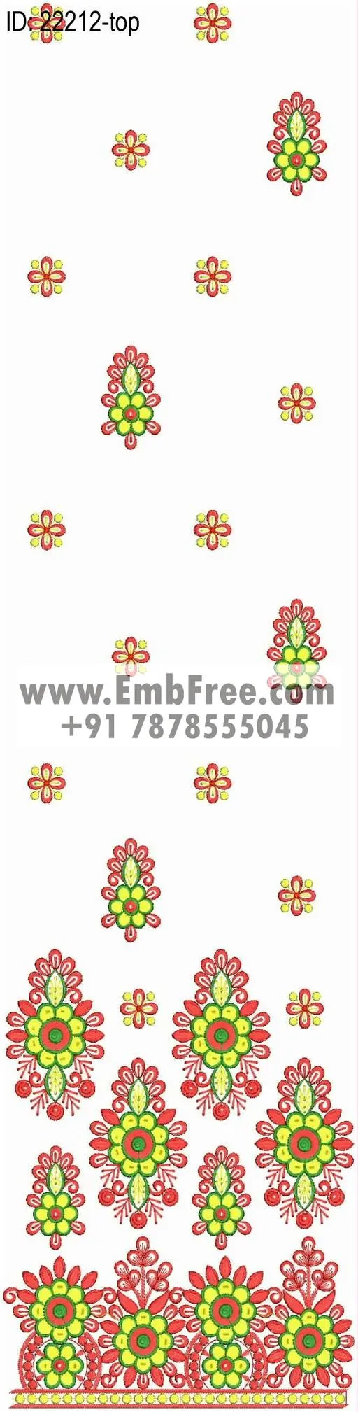 top suit embroidery design-ID:22212