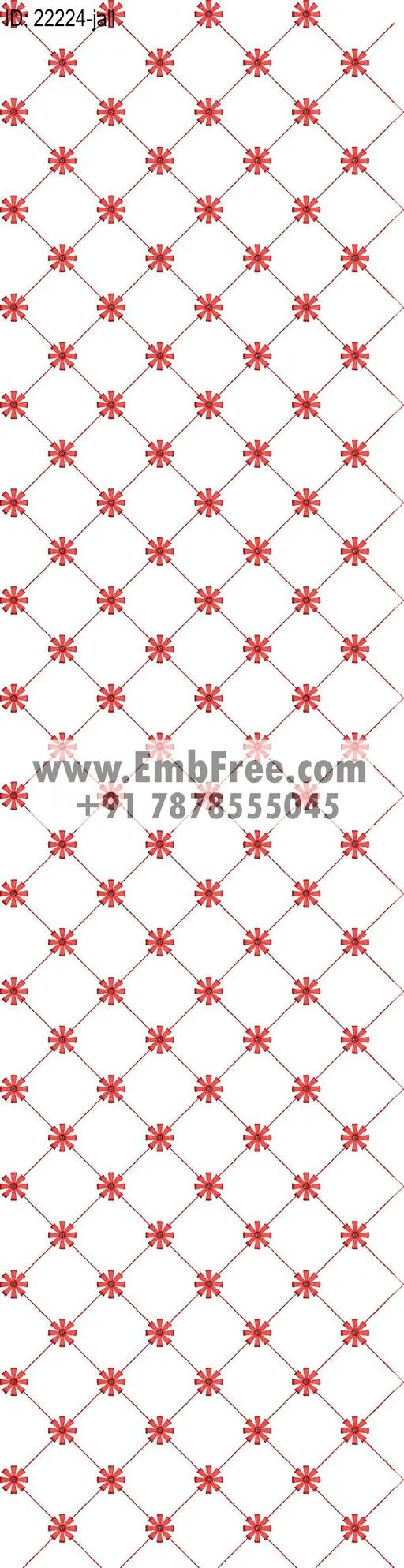 garment embroidery design