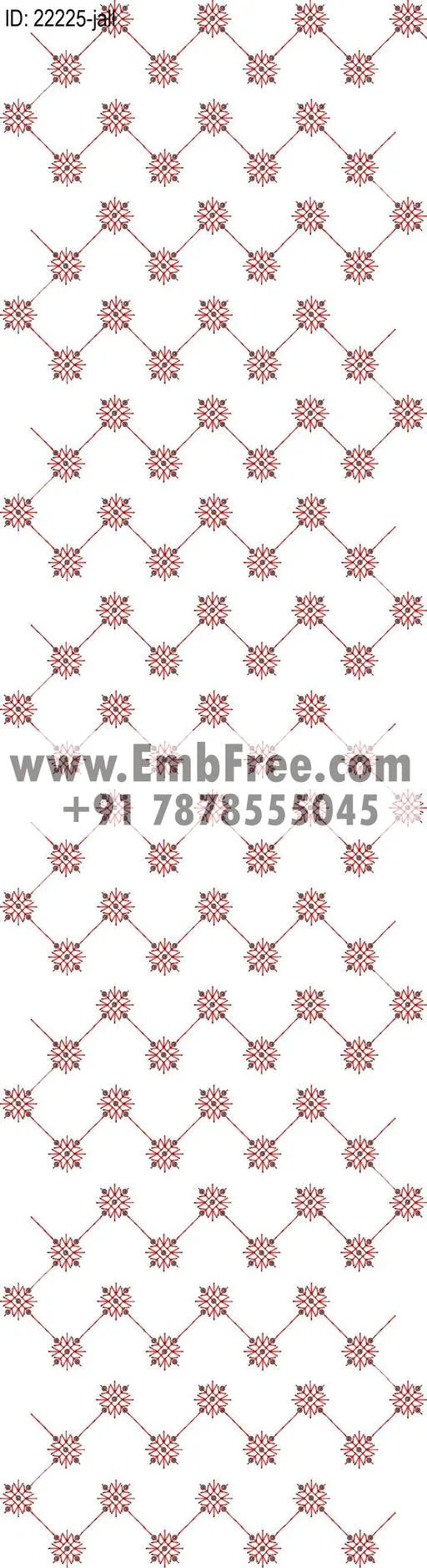 garment embroidery design