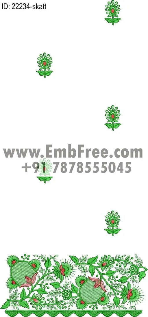 saree cpallu embroidery design thumbnail 3