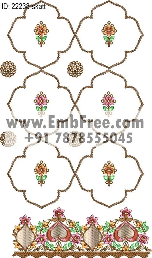 saree cpallu embroidery design thumbnail 3