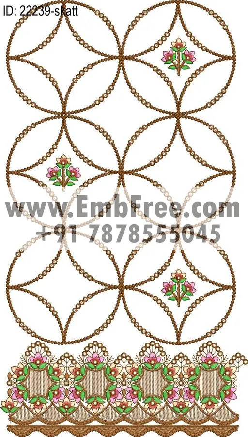 saree cpallu embroidery design thumbnail 3