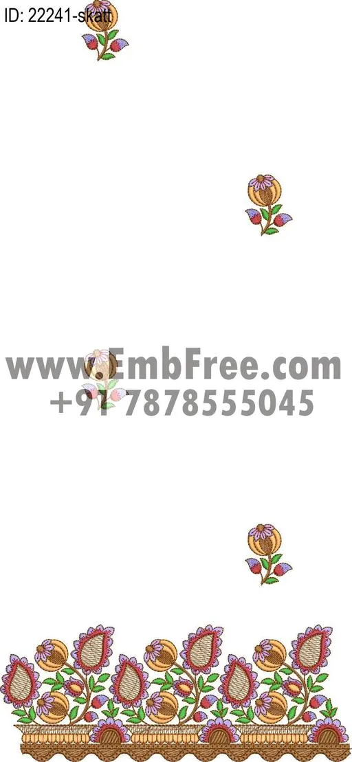 saree cpallu embroidery design thumbnail 3