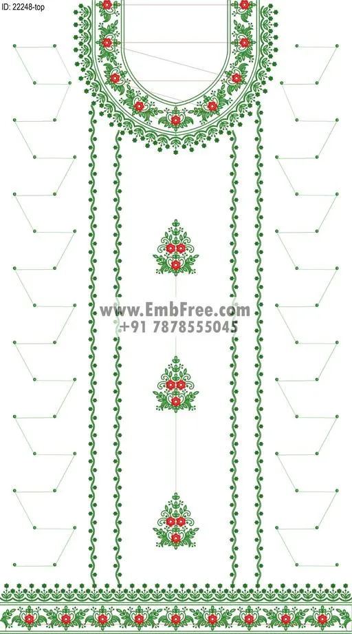 dress single head embroidery design-ID:22248