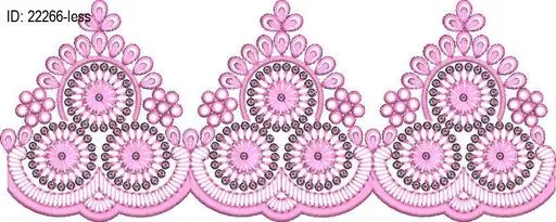 less embroidery design-ID:22266