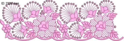 less embroidery design