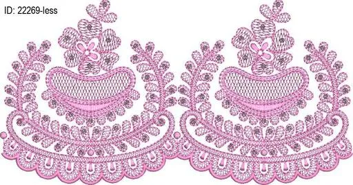 less embroidery design-ID:22269