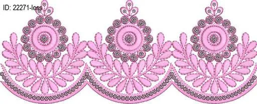 less embroidery design-ID:22271