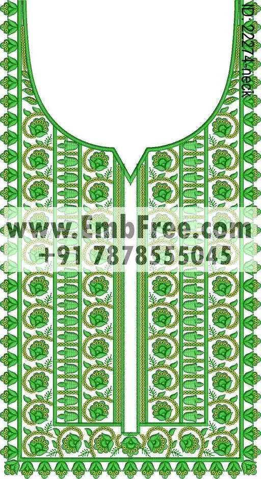 Embroidery Designs for dress id:22274
