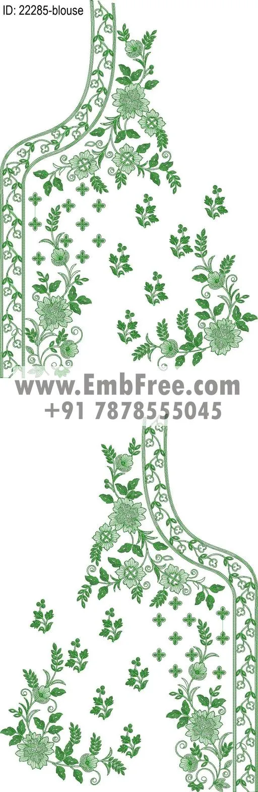blouse embroidery design-ID:22285