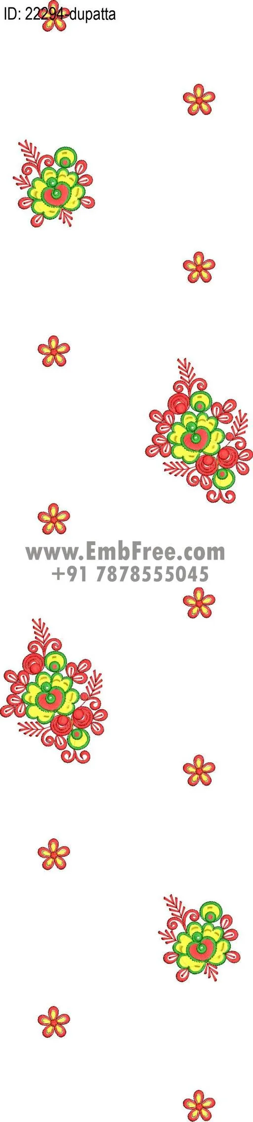 top suit embroidery design