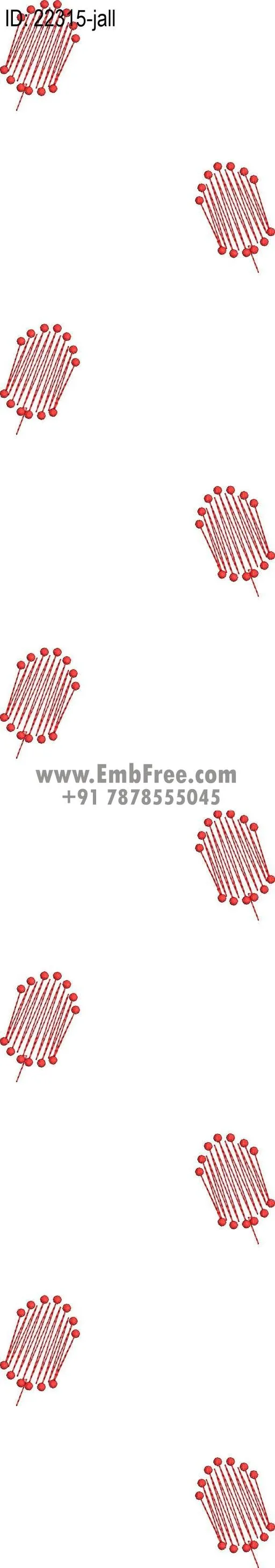 garment embroidery design