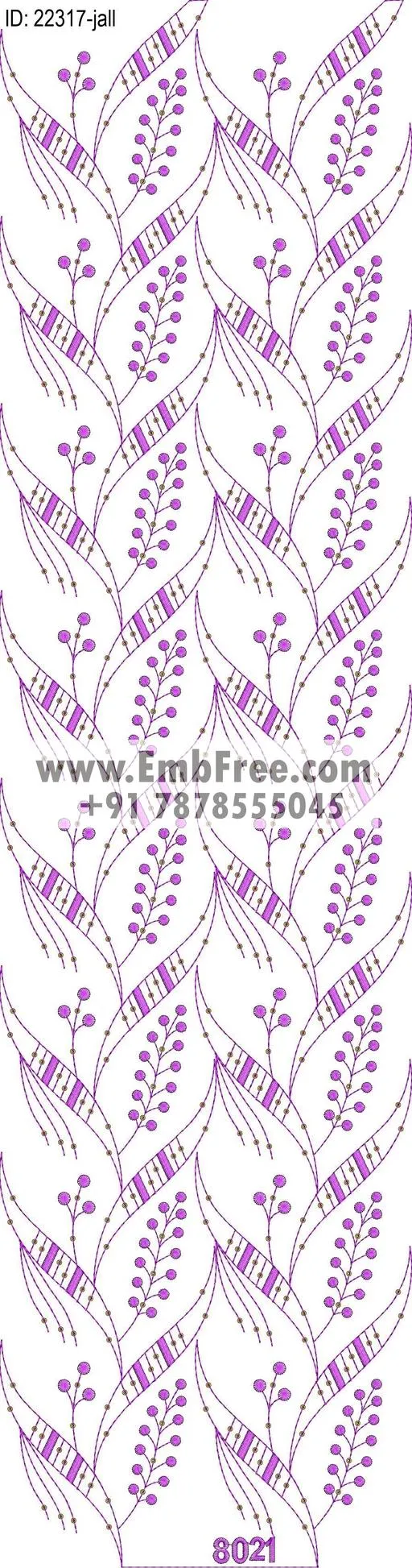 garment embroidery design