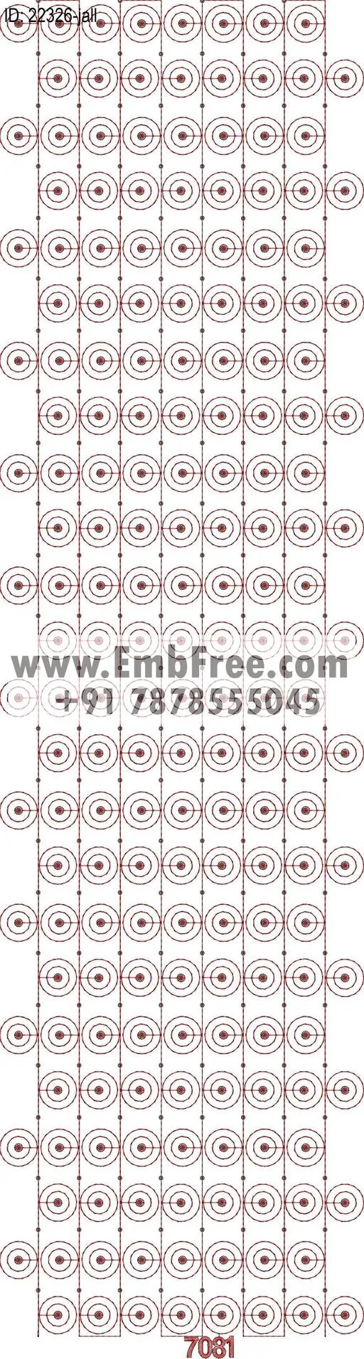 garment embroidery design-ID:22326
