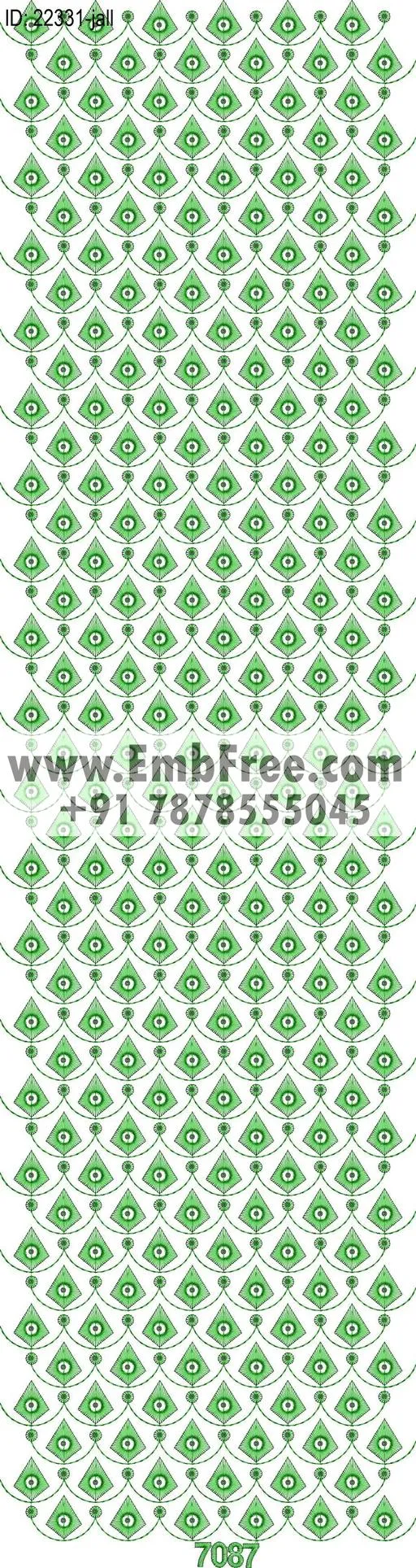 garment embroidery design-ID:22331