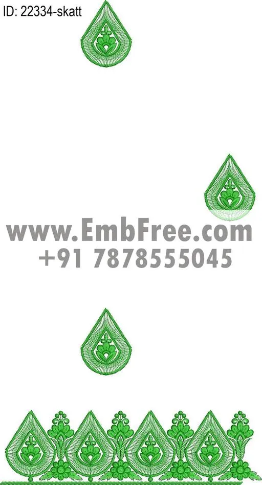 saree cpallu embroidery design thumbnail 3