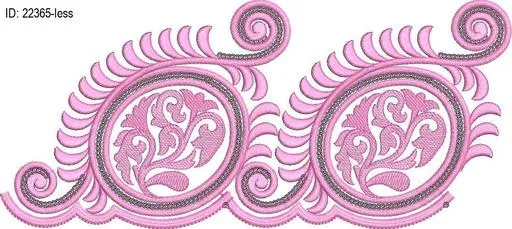 less embroidery design-ID:22365